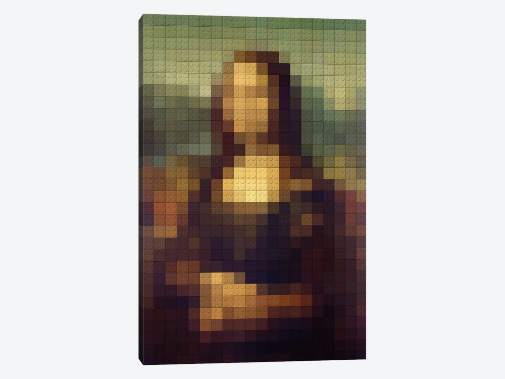 Mona Lisa by Nettsch 1-piece Canvas Art Print