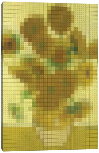 Sunflowers Canvas Art Print - Lego