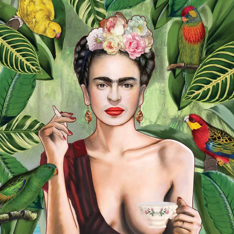 Frida Con Amigos by Nettsch wall art