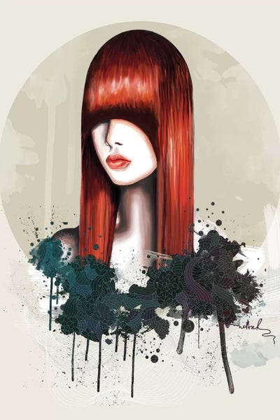 Redhead by Nettsch art print
