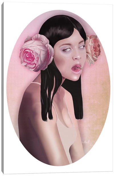 The Fray She Is Canvas Art Print - Rose Art