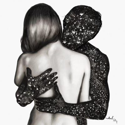 Unusualcouple by Nettsch canvas print