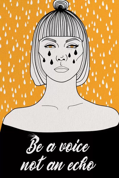 Be A Voice Not An Echo by Nettsch gallery poster
