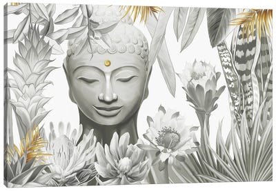 Buddha Canvas Art Print - Nettsch