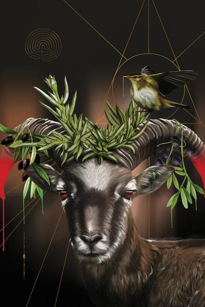 Crete by Nettsch framed canvas print