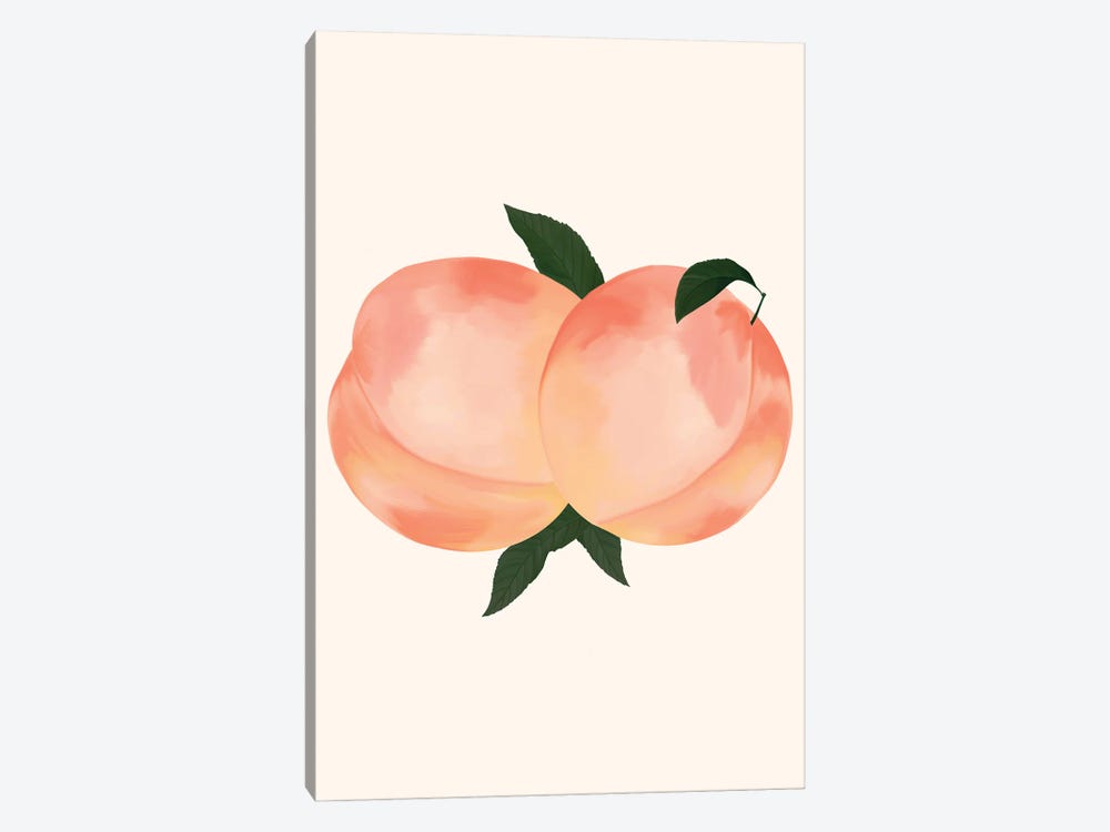 Apricot by Nettsch 1-piece Canvas Art Print