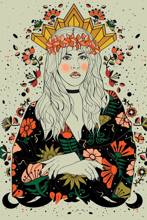 Stevie Nicks by Nettsch wall art