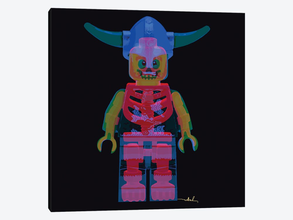 Lego, Double Exposure by Nettsch 1-piece Canvas Art