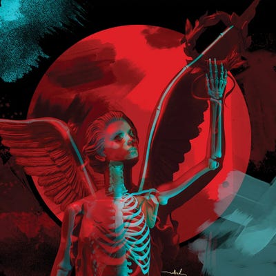 Freedom, C by Nettsch framed canvas print