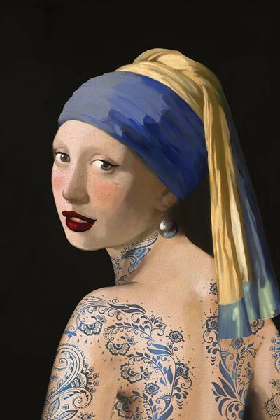 Girl With A Pearl Earring: Girl With A Pearl Earring by Nettsch