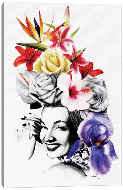 Chica Chica Boom Chic Canvas Art Print - Maximalism