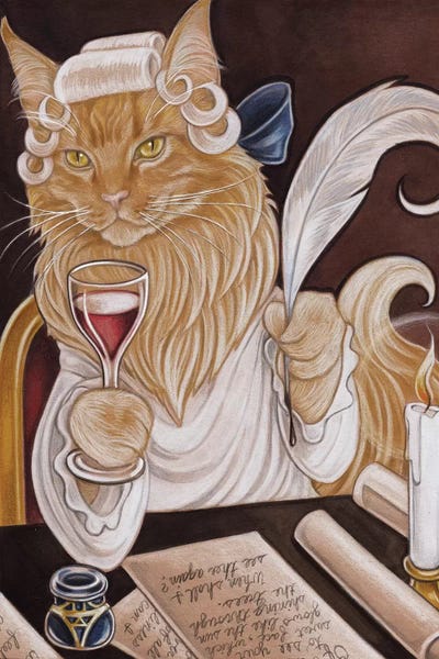 Orange Cats: Cat Casanova by Natalie Ewert