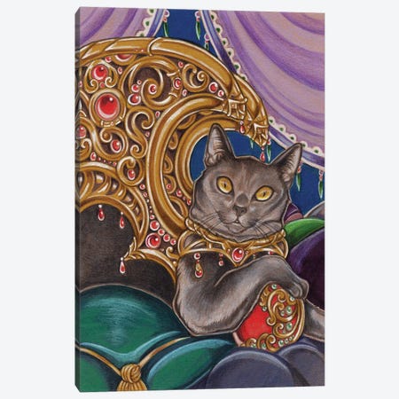 Cat Cato Canvas Print #NEW2} by Natalie Ewert Canvas Print