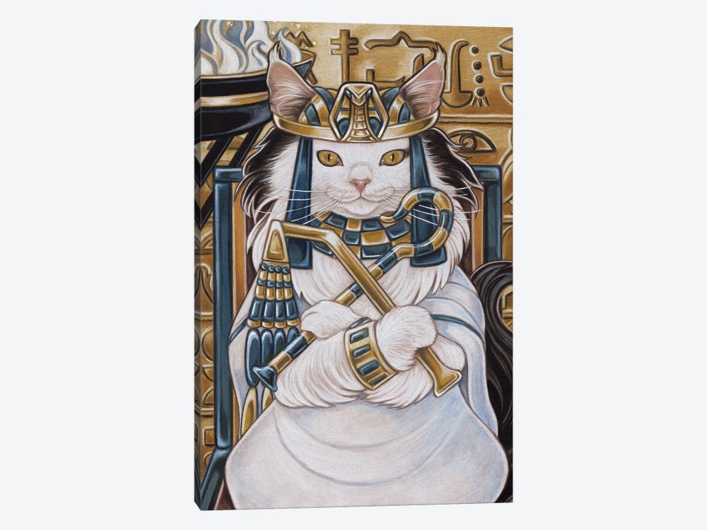 Cat Nefertiti by Natalie Ewert 1-piece Canvas Art