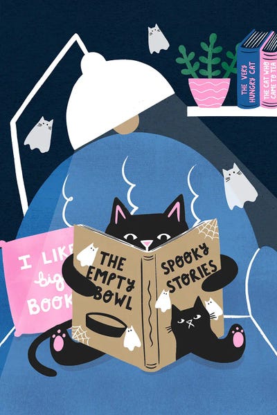 Fine Art Print: Spooky Stories by Nat Ellis