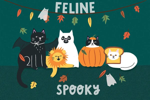 Bats: Feline Spooky by Nat Ellis