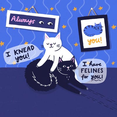 I Knead You by Nat Ellis multi panel art