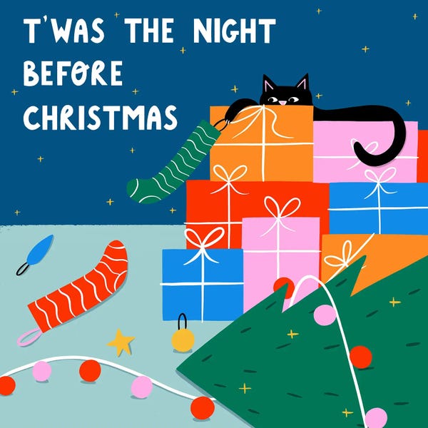Pet Obsessed: T'was The Night Before Christmas by Nat Ellis