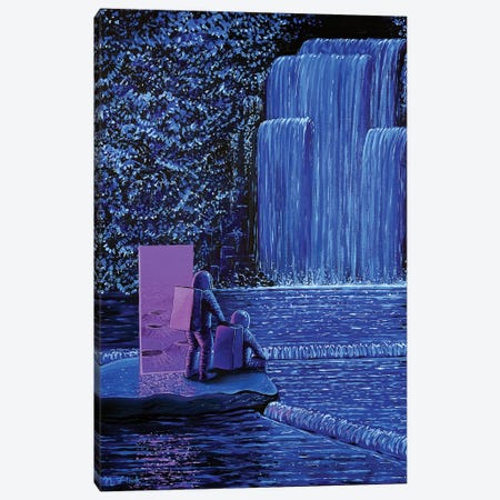 Return To Night Falls Canvas Print #NFL100} by Flooko Canvas Artwork