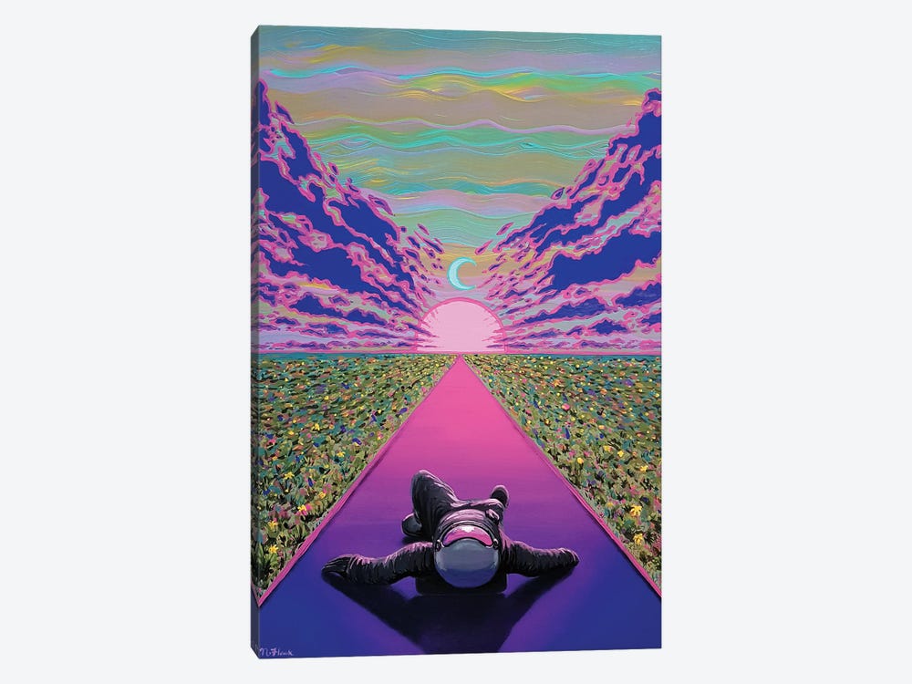 Sunset Trip by Flooko 1-piece Canvas Art Print