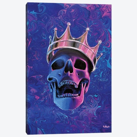 The King Canvas Print #NFL126} by Nick Flook Art Print