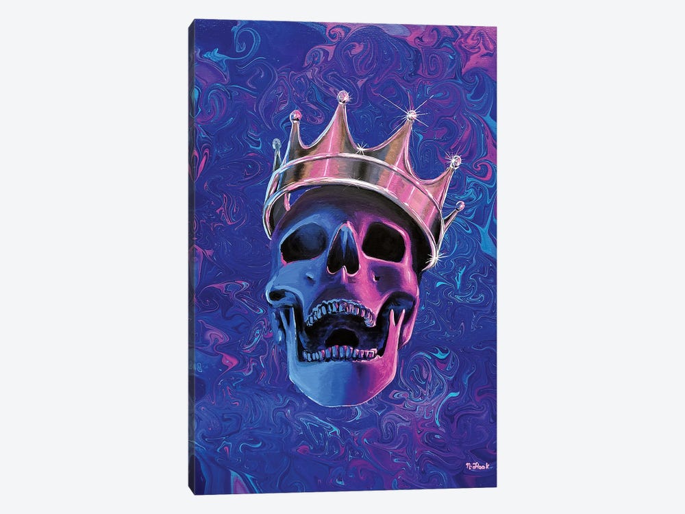 The King by Flooko 1-piece Canvas Print