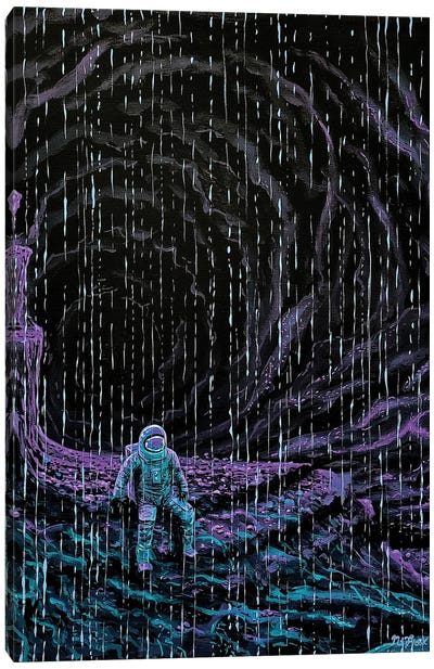The Rain Will Pass II Canvas Art Print - Flooko