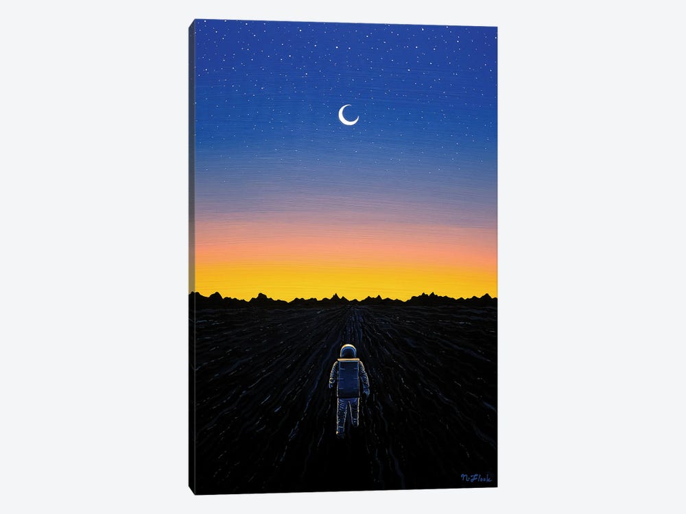 Tomorrow's Sunrise by Flooko 1-piece Canvas Wall Art