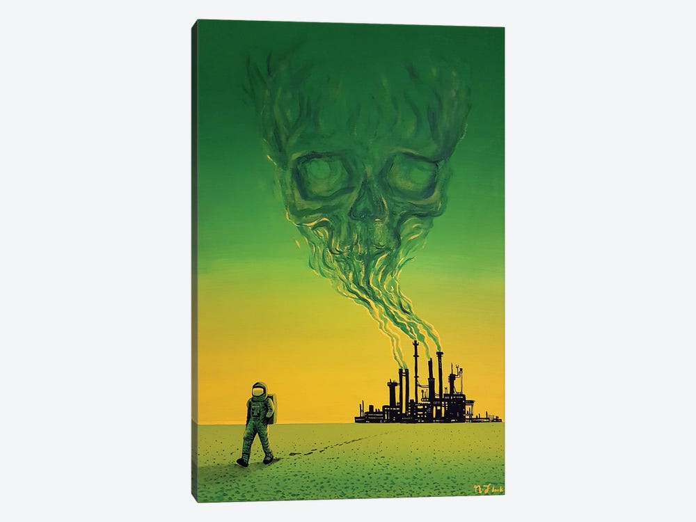 Toxicity by Flooko 1-piece Canvas Art Print