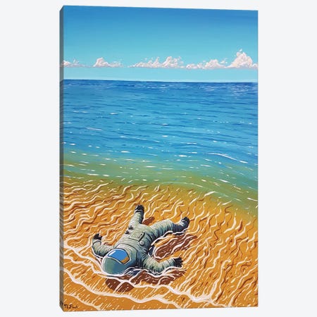 Washed Up Canvas Print #NFL144} by Flooko Art Print