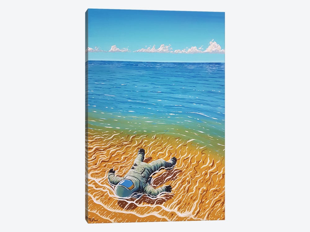 Washed Up by Flooko 1-piece Canvas Art Print
