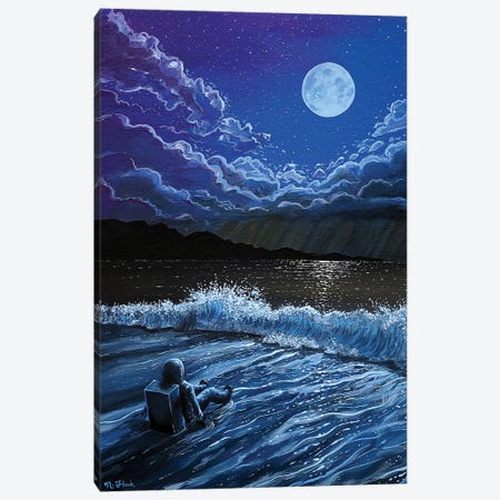 High Tide Canvas Print #NFL54} by Flooko Canvas Art