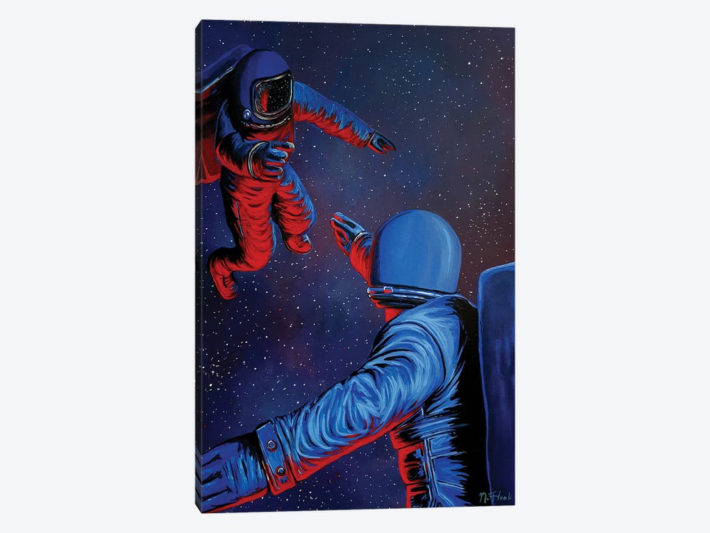 I Think We Need Some Space by Flooko 1-piece Canvas Print