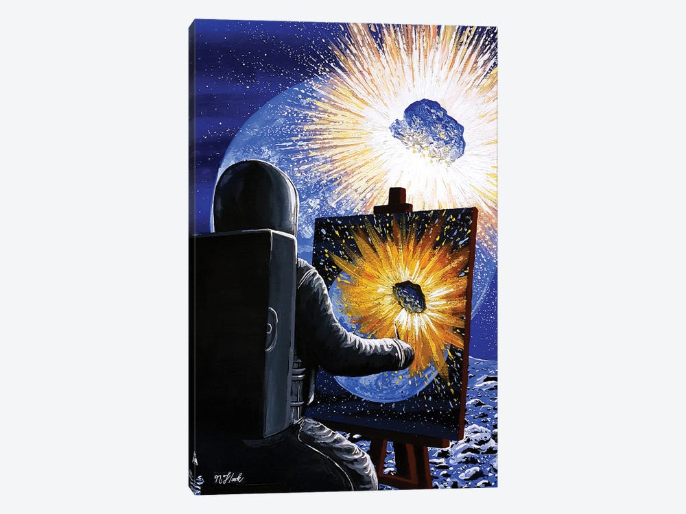 Picture In Picture by Flooko 1-piece Canvas Wall Art