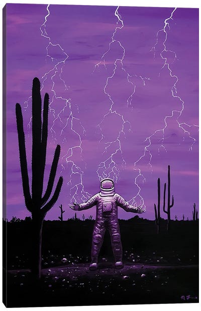 Recharge Canvas Art Print - The Perfect Storm