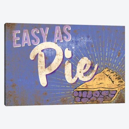 Easy As Pie Canvas Print #NFO6} by North 40 Canvas Artwork