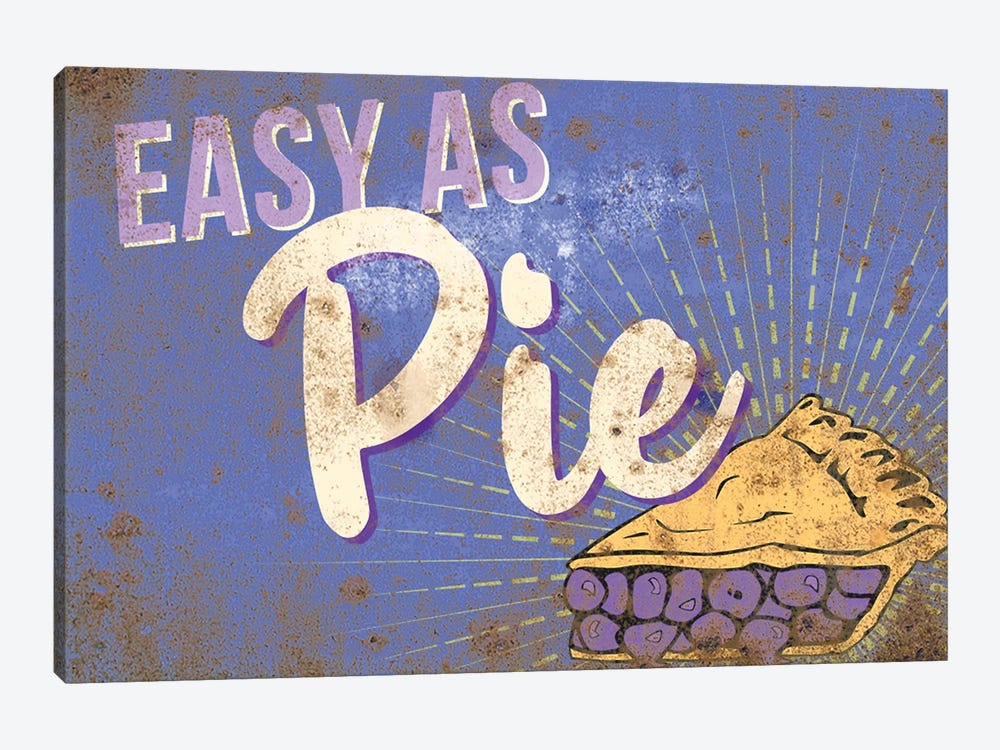 Easy As Pie by North 40 1-piece Canvas Print