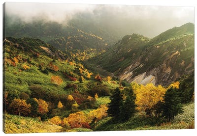 Alpine Autumn Canvas Art Print - 1x Collection