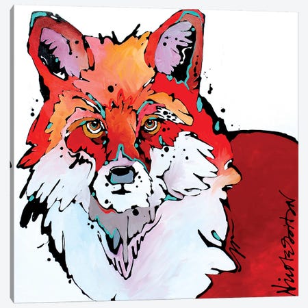 Foxy Brown Canvas Print #NGA17} by Nicole Gaitan Canvas Art
