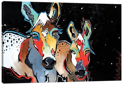 Banditos Canvas Art Print - Donkey Art