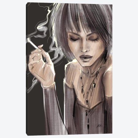 Smoke Show Canvas Print #NGB25} by Natalia Nagibina Canvas Art