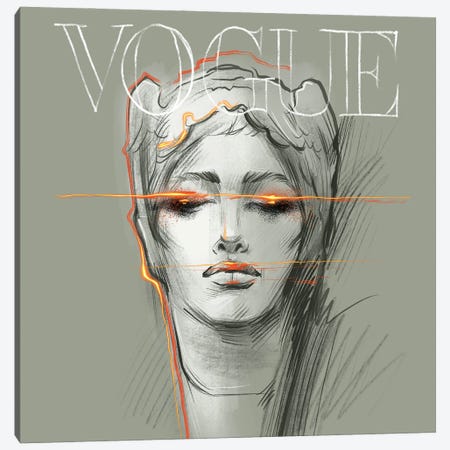 Electric Vogue Canvas Print #NGB7} by Natalia Nagibina Canvas Artwork