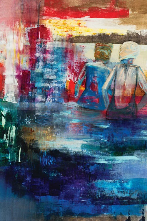 Eileen & Friend At The Lake by Nancy Ngo wall art