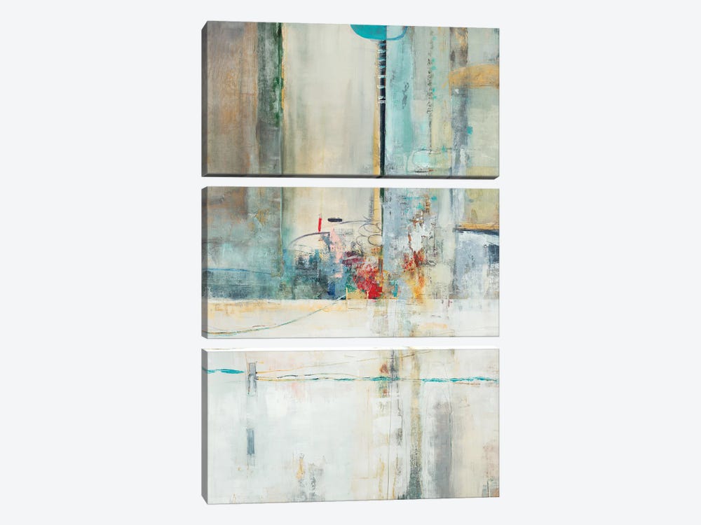 Inference by Nancy Ngo 3-piece Canvas Print
