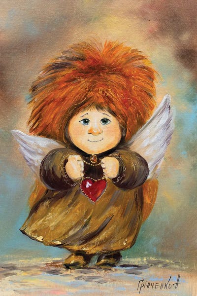 Natalia Grinchenko: Guardian Angel Of A Loving Heart by Natalia Grinchenko