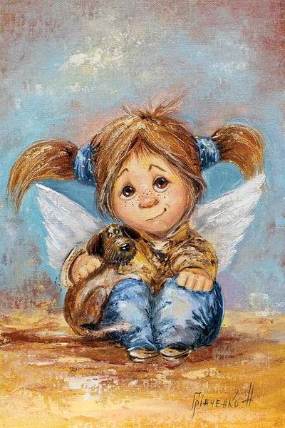 Natalia Grinchenko: Guardian Angel Of Boundless Fidelity by Natalia Grinchenko