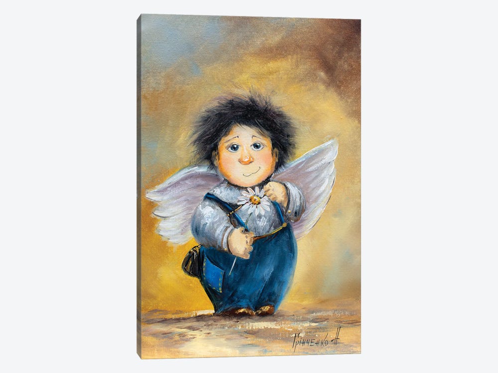 Guardian Angel Of Difficult Decisions by Natalia Grinchenko 1-piece Canvas Wall Art