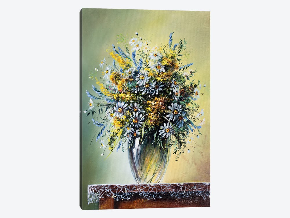 Wildflowers by Natalia Grinchenko 1-piece Canvas Art Print