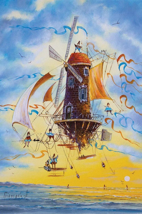 Fantasy About The Amazing Flying Dutchman