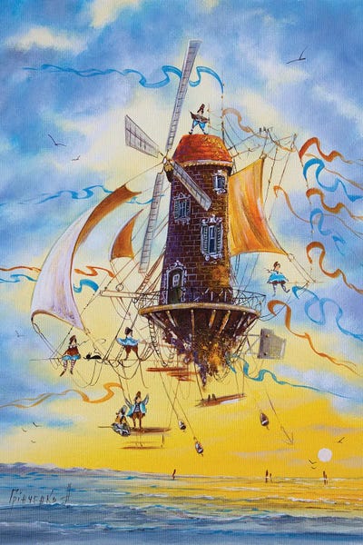 Fantasy About The Amazing Flying Dutchman